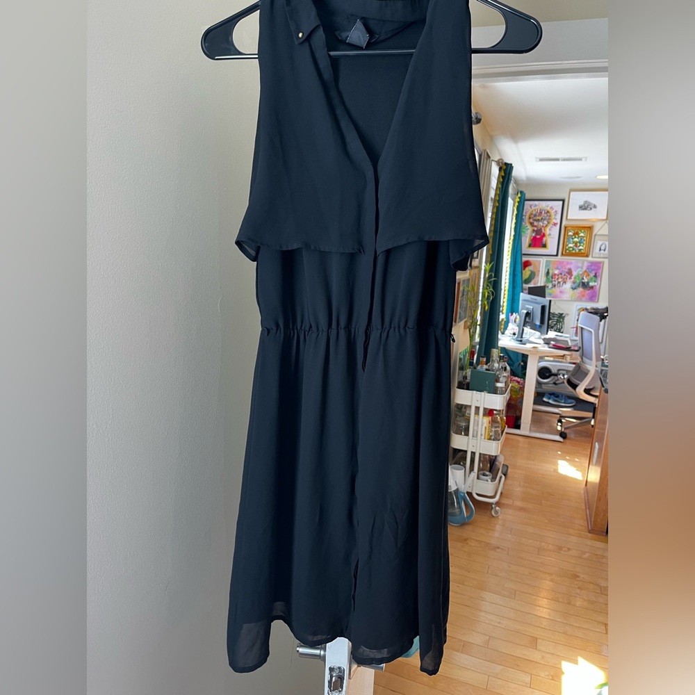 H&M black dress size 6